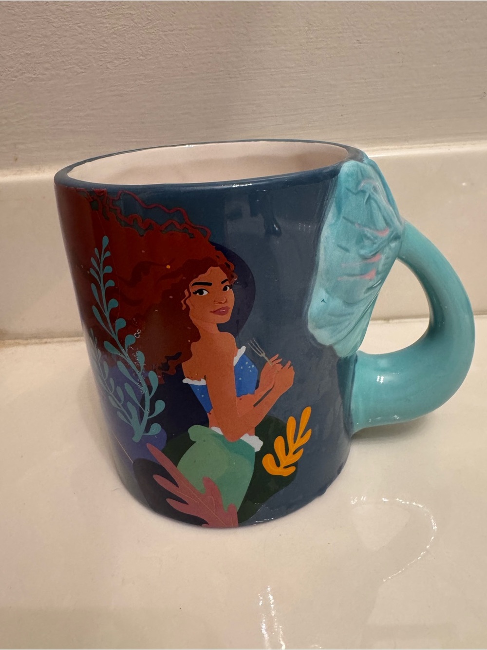 Disney Little Mermaid Live Action Ariel "Part of Your World" 20 oz Ceramic Mug